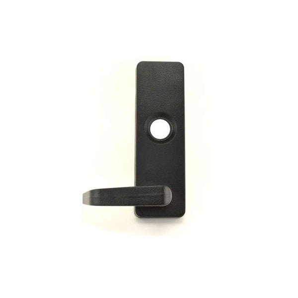 Outside Lever Trim, Lever Retracts Latch Bolt Only Rim Cylinder Operates Dead Bolt